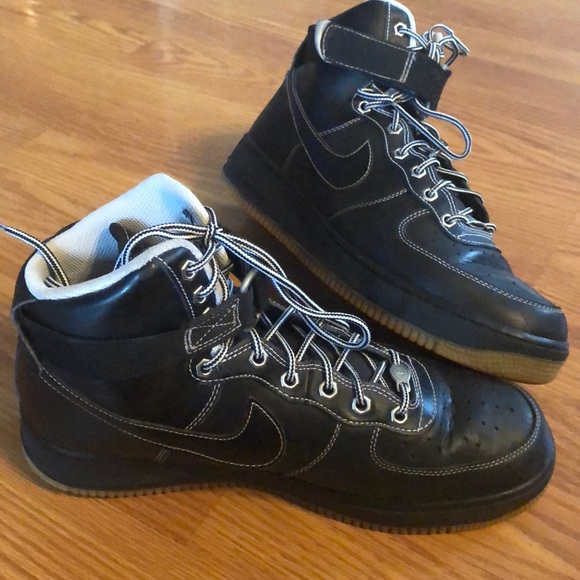 Nike Air-force 1 high tops sz 9.5 - Picture 1 of 7